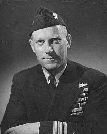 WW-II Rear Admiral Richard Hetherington “Dick” O'Kane portrait. 