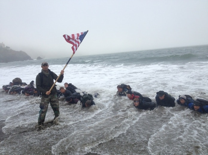 Goruck challenge - group bonding events.