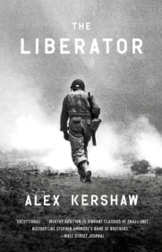 The liberator by Alex Kershaw, book cover.