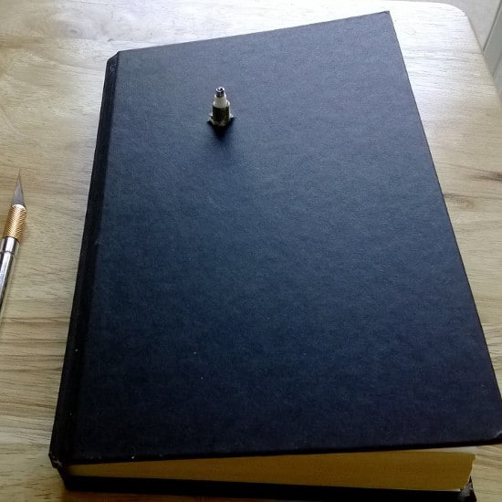 diy handmade book clock crafts for men