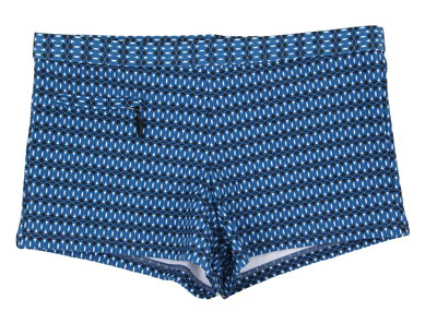 a modern and stylish pair of square-cut shorts