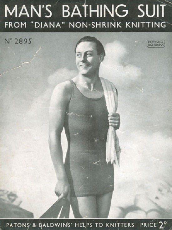 old fashioned mens swimwear