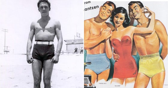 50s men's bathing suits