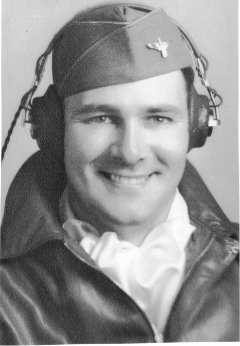 Pilot John Corcoran in world war 2.