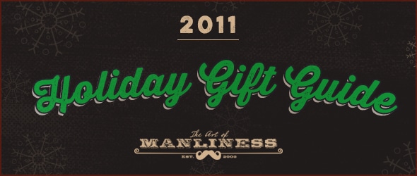 Holiday gift guide Header 2011 with Black Background.