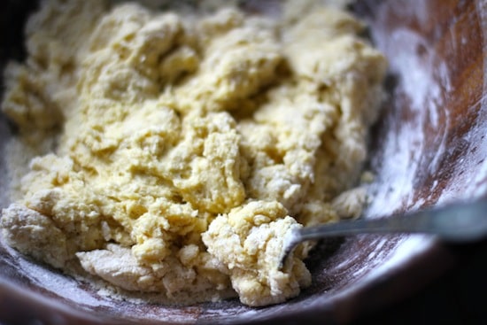 homemade pasta noodles dough