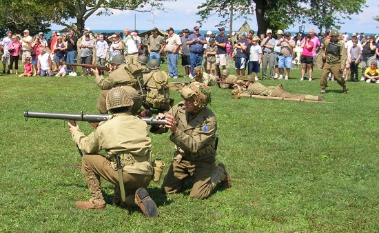 historical reenactment d-day normandy in ohio