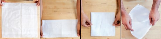 handkerchief for pour over coffee