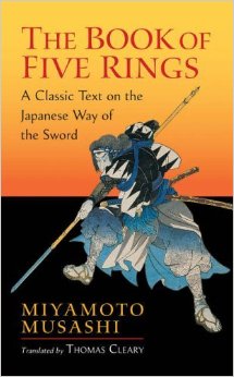 The Book of Five Rings book cover Miyamoto Musashi.