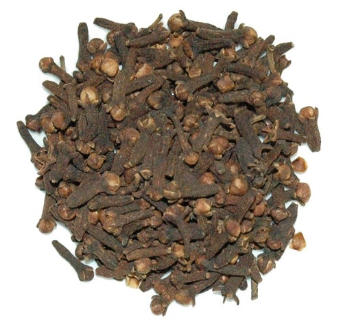 Whole cloves.