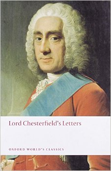 Lord Chesterfield’s Letters book cover Lord Chesterfield.