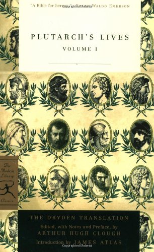 Plutarchâ€™s Lives (I & II) book cover Plutarch.