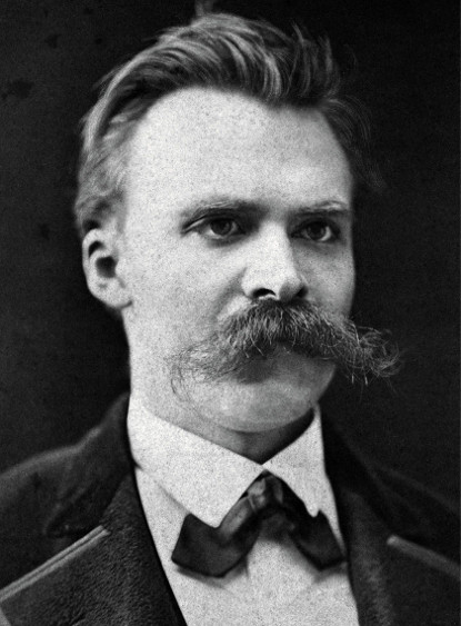 Friedrich Nietzsche portrait.
