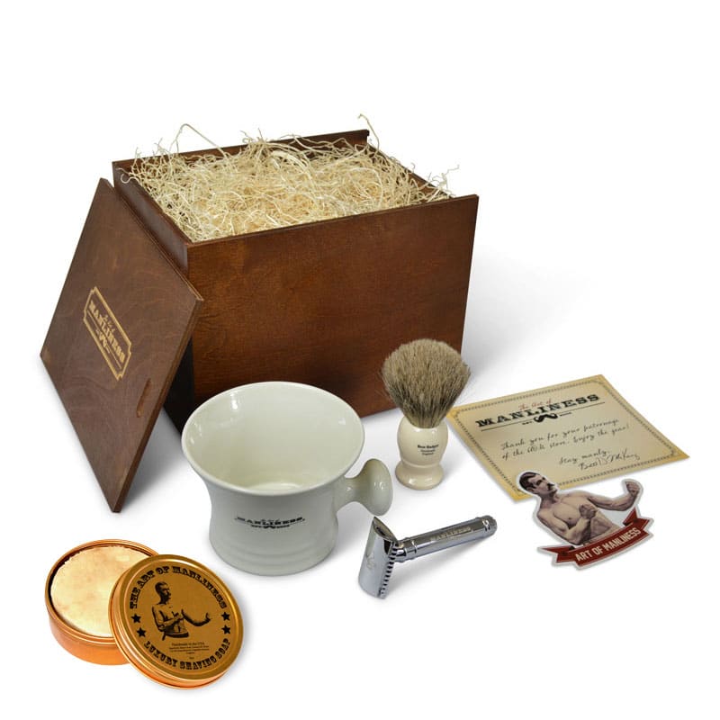 shaving kit boxed set