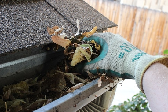 cleaning gutters by hand how to clean gutters