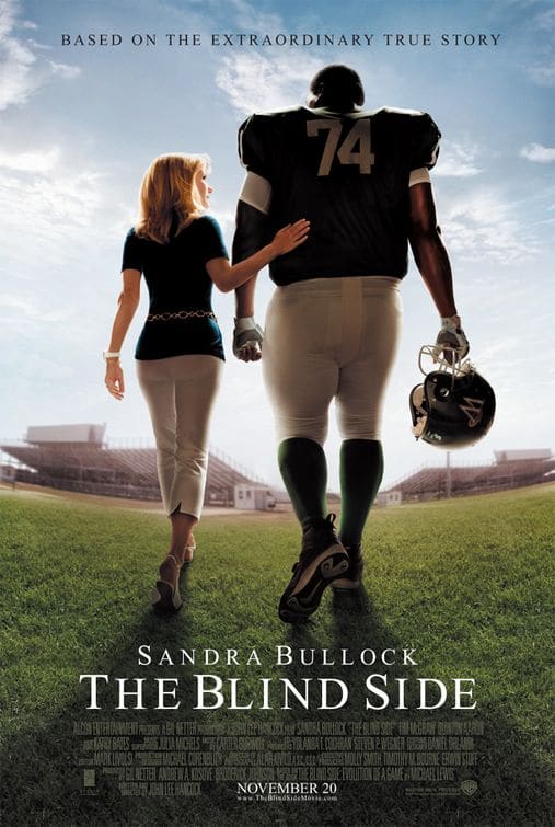 Blind Side poster Michael Oher best Football Movies.