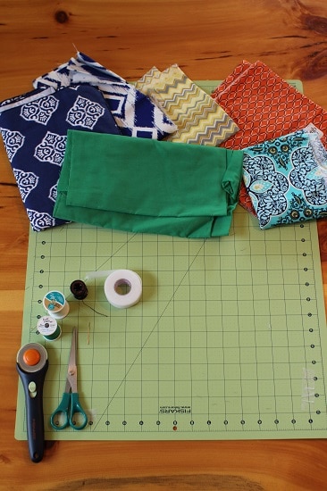 supplies for diy handmade pocket square