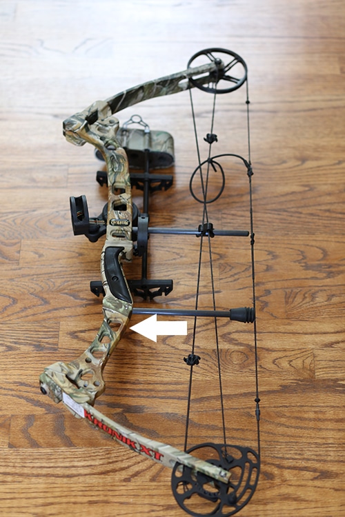 compound bow riser parts and anatomy