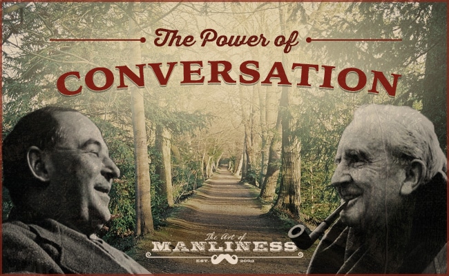 JRR Tolkien & CS Lewis conversation christian conversion.