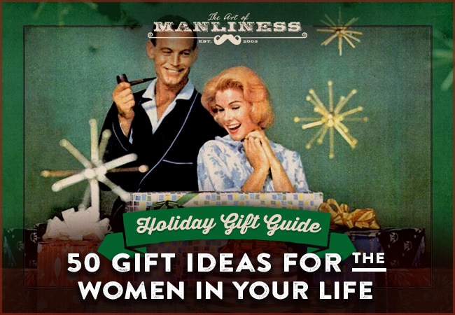 Holiday Gift Guide Header for women.