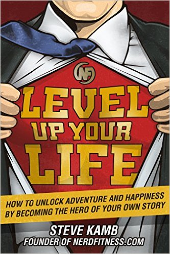 Level Up Your Life book cover Steve Kamb.