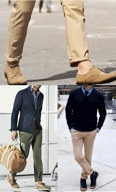 casual dress shoes with khakis