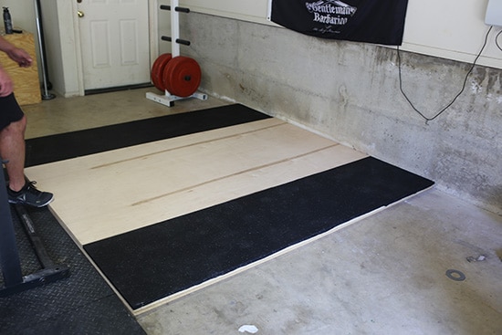 Olympic lifting floor discount mat