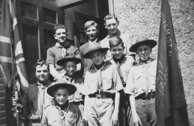 Vintage MC Scout Gang.