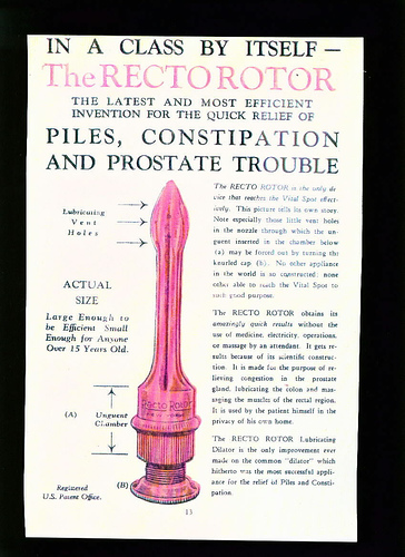 The anatomy of recto rotor illustration. 