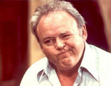 Archie Bunker portrait.