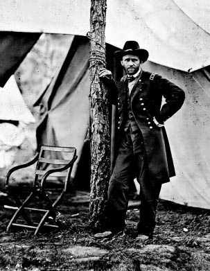 Vintage Ulysses grant portrait. 