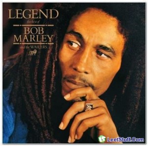Album cover by Bob Marley.
