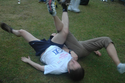 Indian leg wrestling contest modern men wrestling.