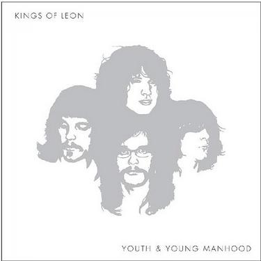 Album cover, kings of leon about youth and manhood illustration.