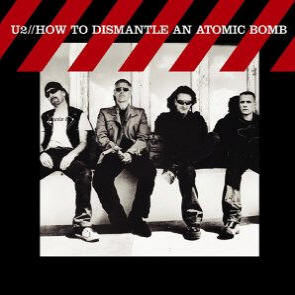 Album cover of how to dismantle an atomic bomb.