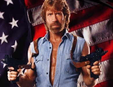 Chuck Norris patriotic beard famous facial hair.