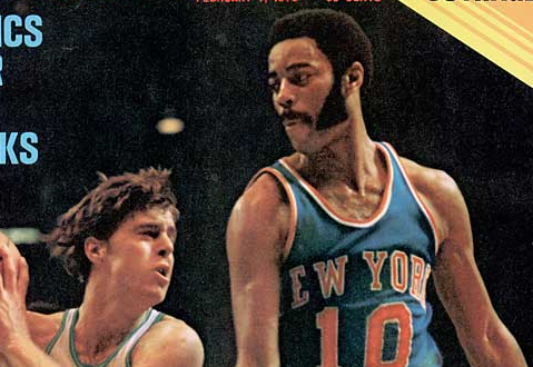 Wal Frazier Knicks player sideburns best facial hair.