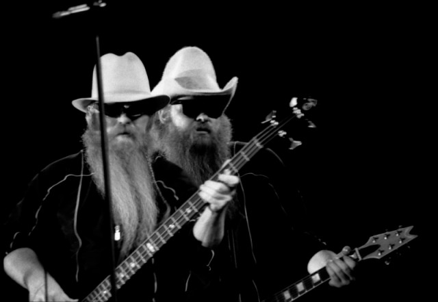 ZZ top billy gibbons dusty hill beards.