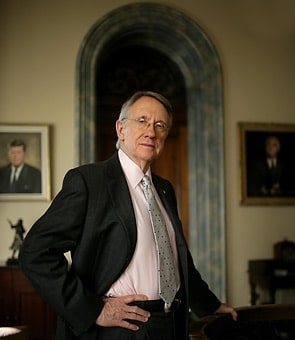 Harry Reid portrait.