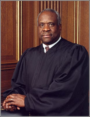 Clarence Thomas portrait.