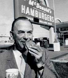 Ray Kroc portrait.