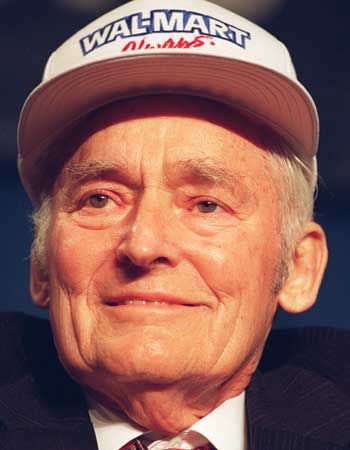 Sam Walton portrait. 