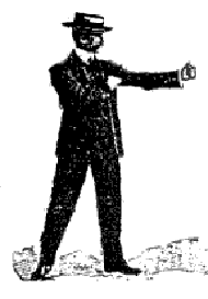 Vintage bartitsu boxing illustration.