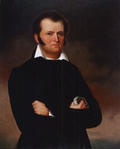 Jim Bowie portrait.