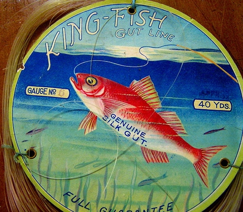 King-fish gut line fishing tools.