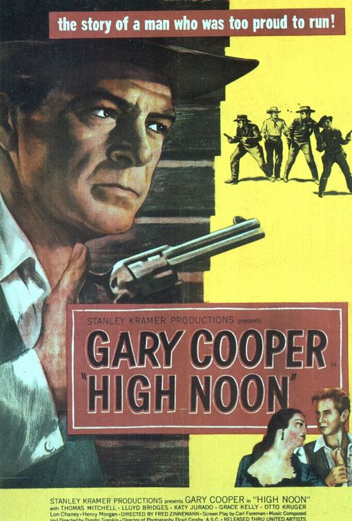 High Noon movie movie poster.