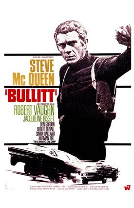 Bullit movie poster.