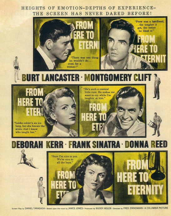 From Here to Eternity movie poster.