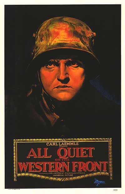 Poster of movie All Quiet on the Western Front.