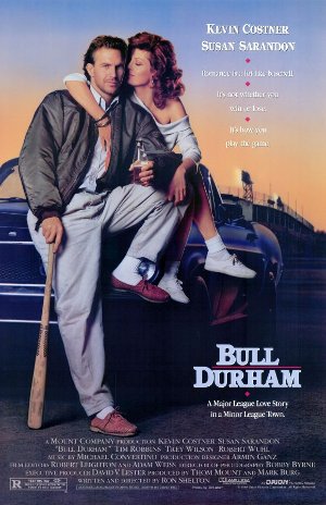 Poster of a movie Bull Durham.